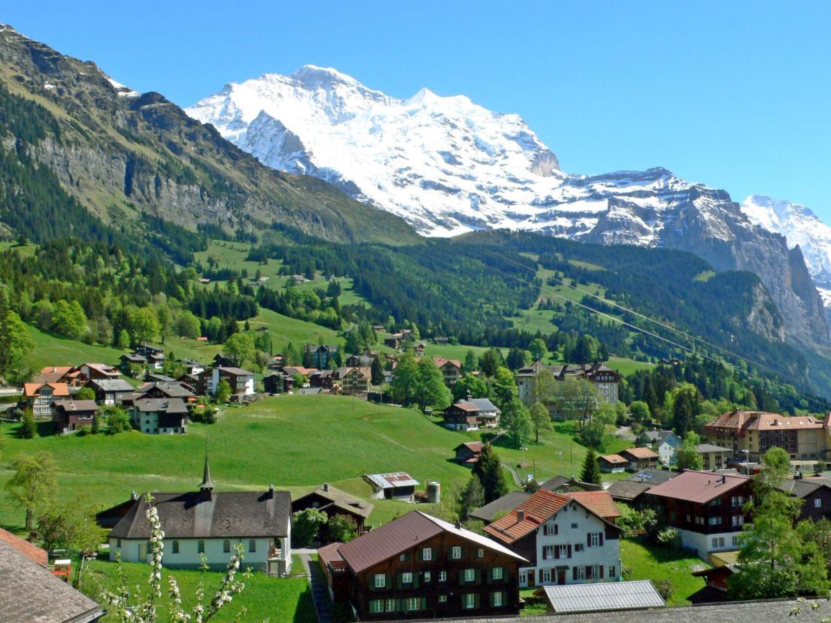 Apartment Goldenhorn Apt-F By Interhome Wengen Exterior foto